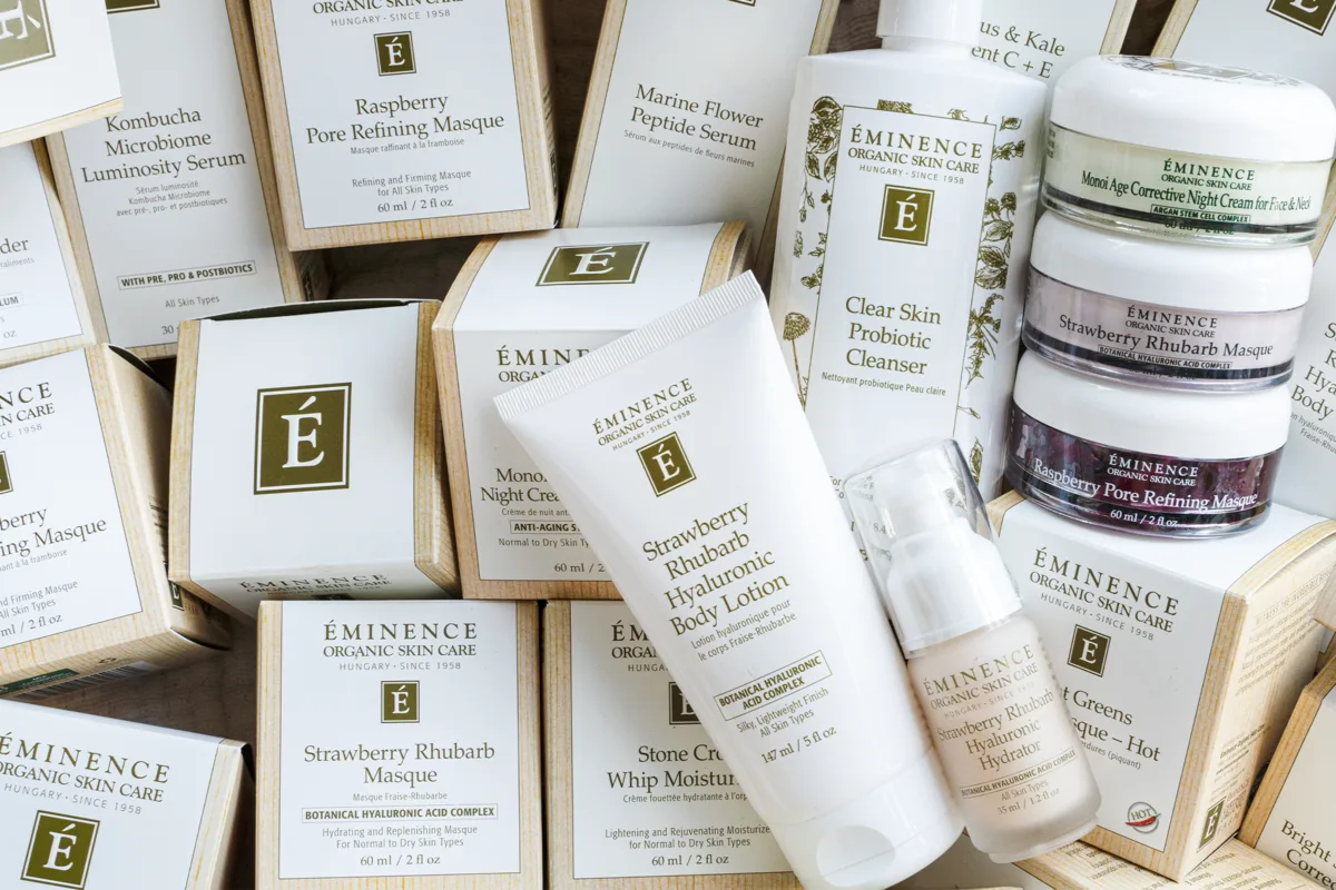 Eminence Organics natural skincare at Dermis Ottawa